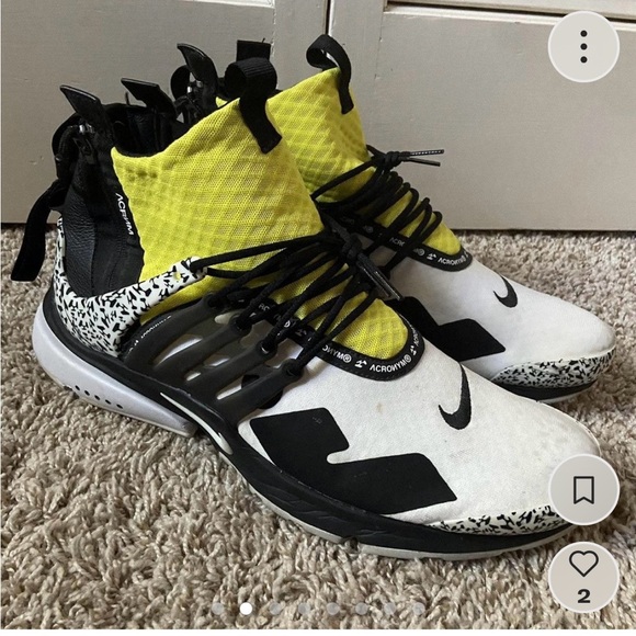 Nike Air Presto Acronym trainers; Sz 10.0; great used condition - Picture 3 of 13